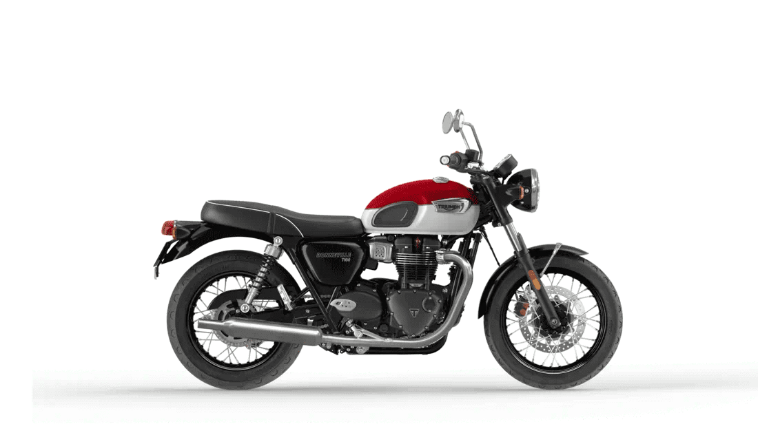 Bonneville T100 Model For the Ride